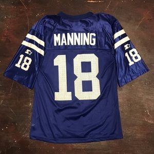 VTG Peyton Manning Colts Rookie Jersey 1994 Medium